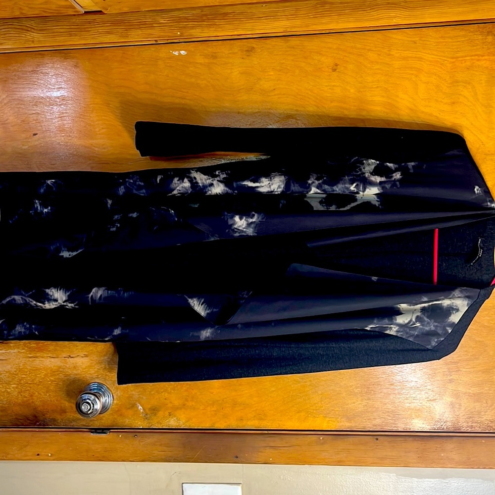 Black cardigan